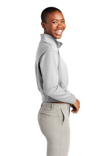 Women's Bobcat Embroidered Half-zip Sweatshirt