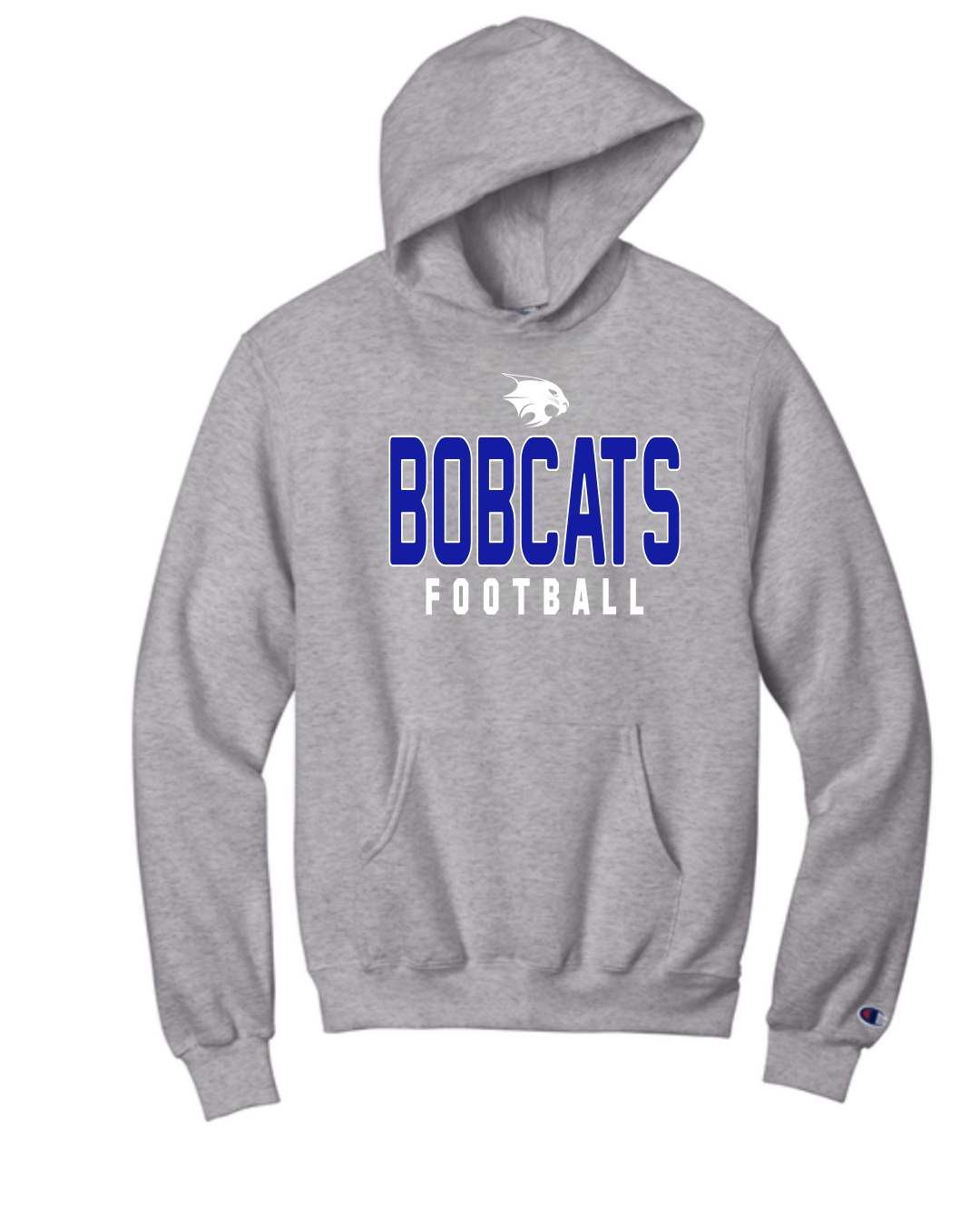 Adult Bobcat Football Hoodie