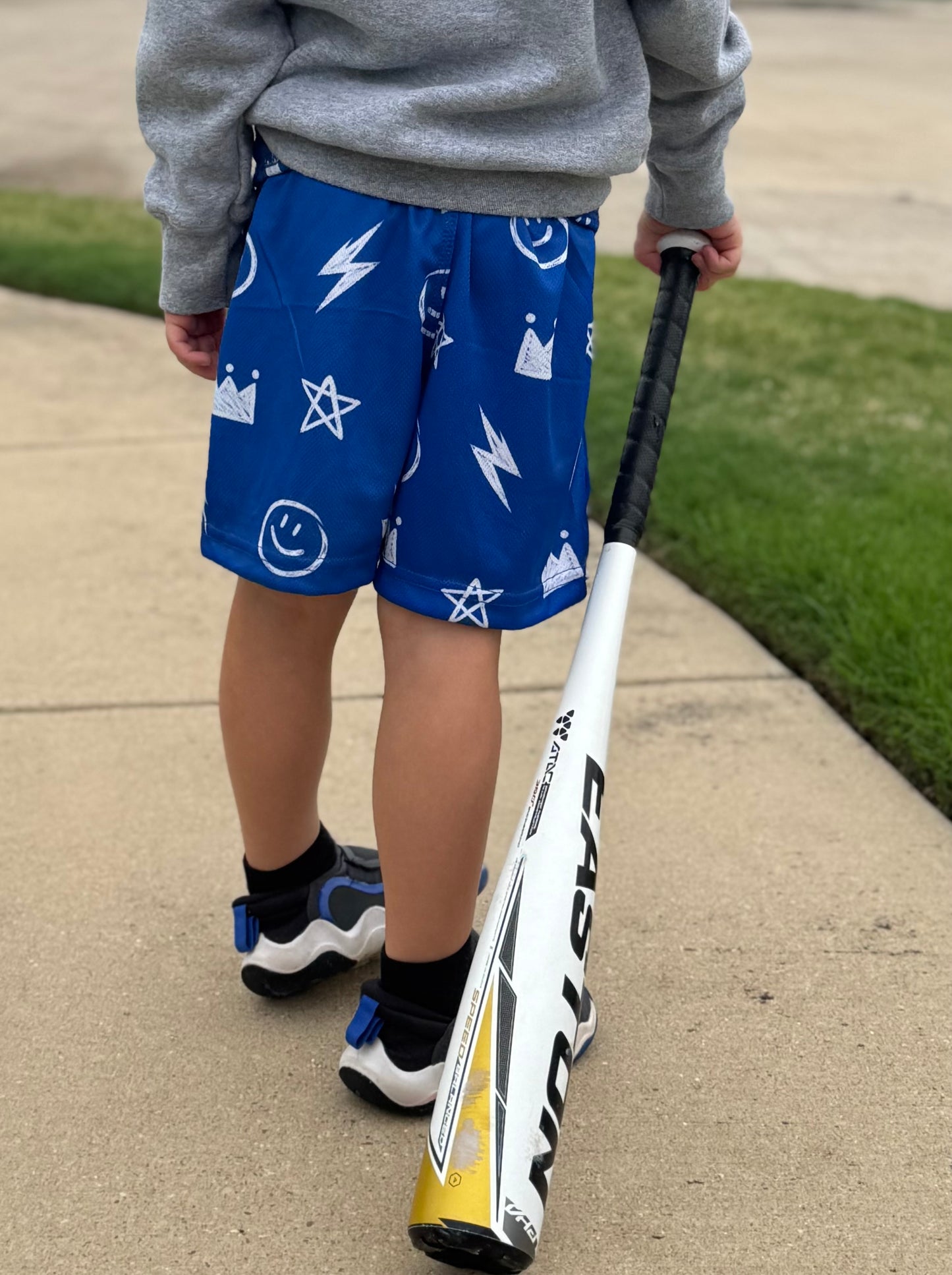 Youth Royal Bobcat Shorts
