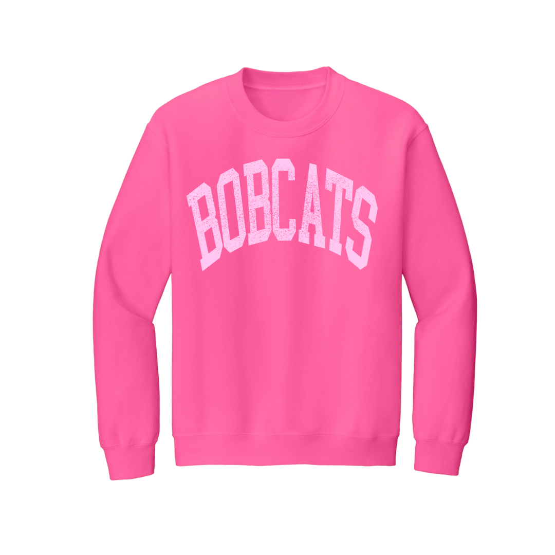 Pink-Out Bobcats Sweatshirt