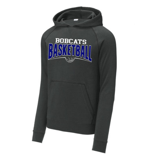 Sport-Tek Bobcats Basketball Fleece Pullover Hoodie- Allow 1-2 weeks for processing
