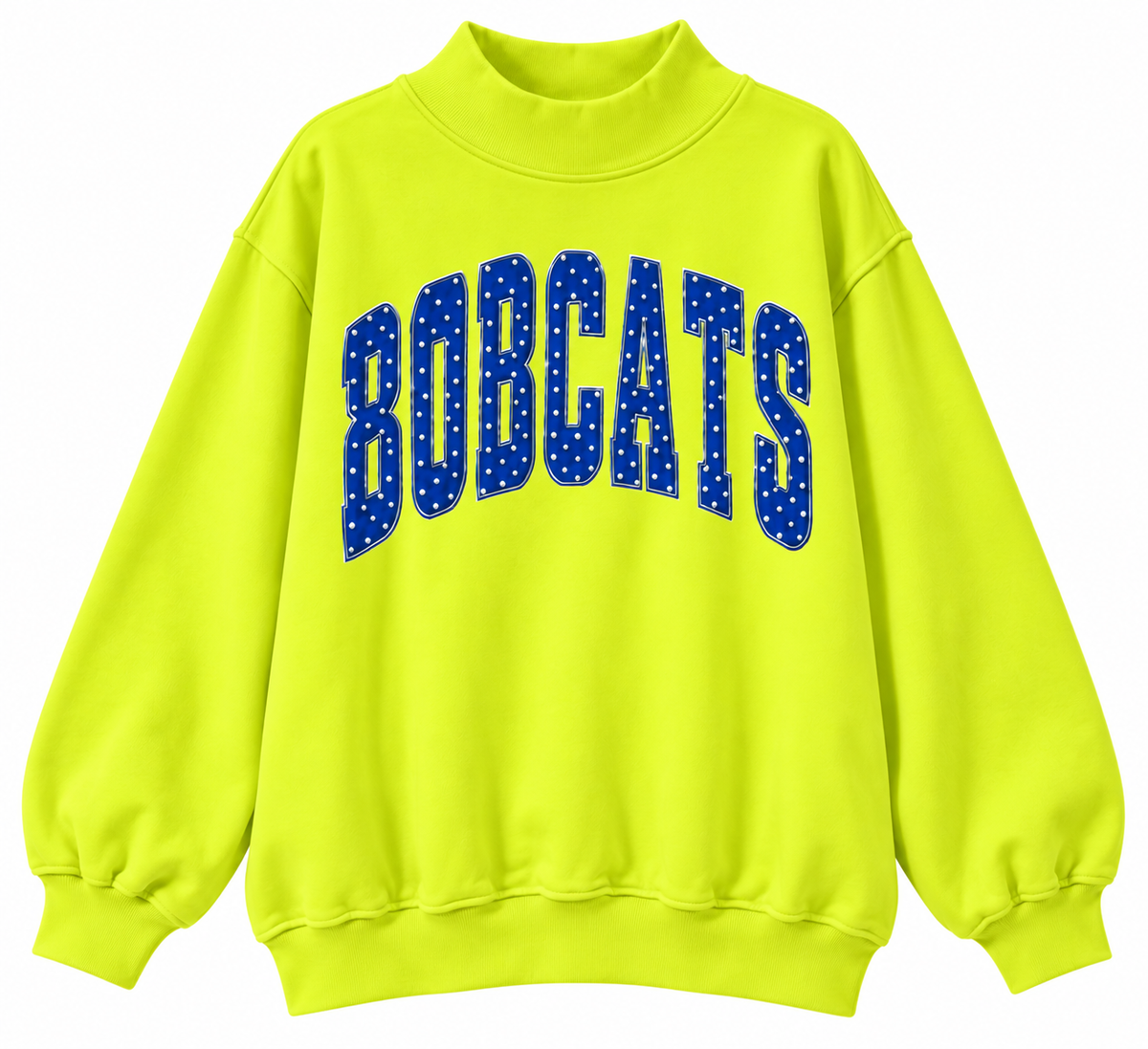 Electric Polka Dot Bobcats Sweatshirt