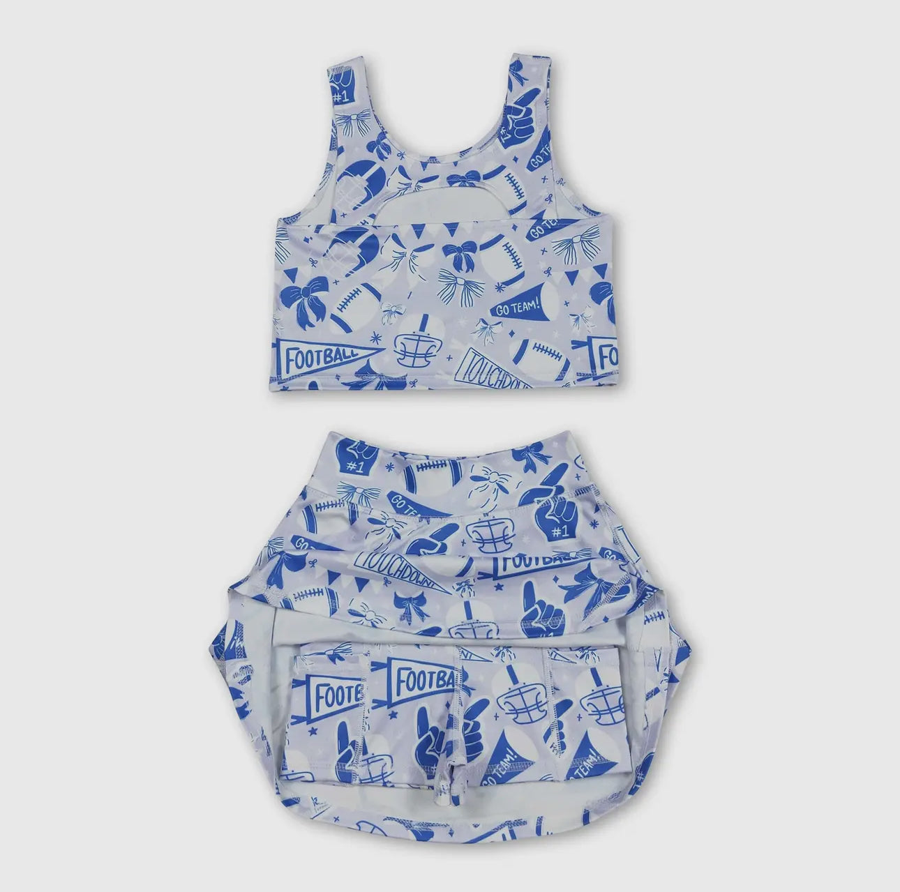 Girls Bobcat Blue Activewear Set