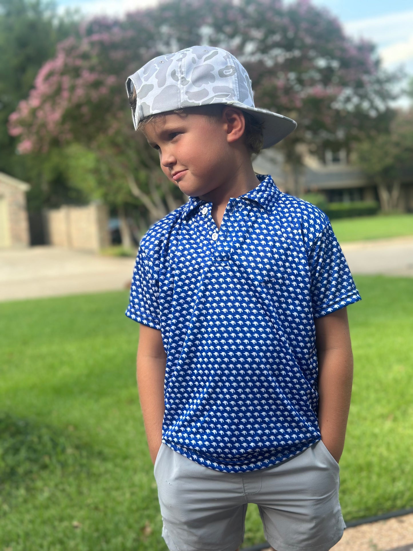 Youth Bobcat Polo