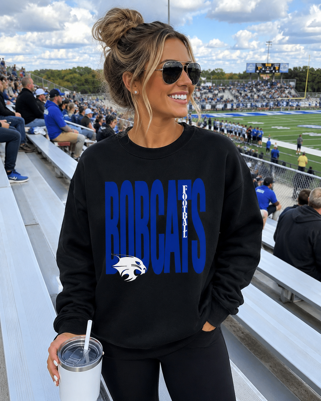 Bobcats Football Sweatshirt
