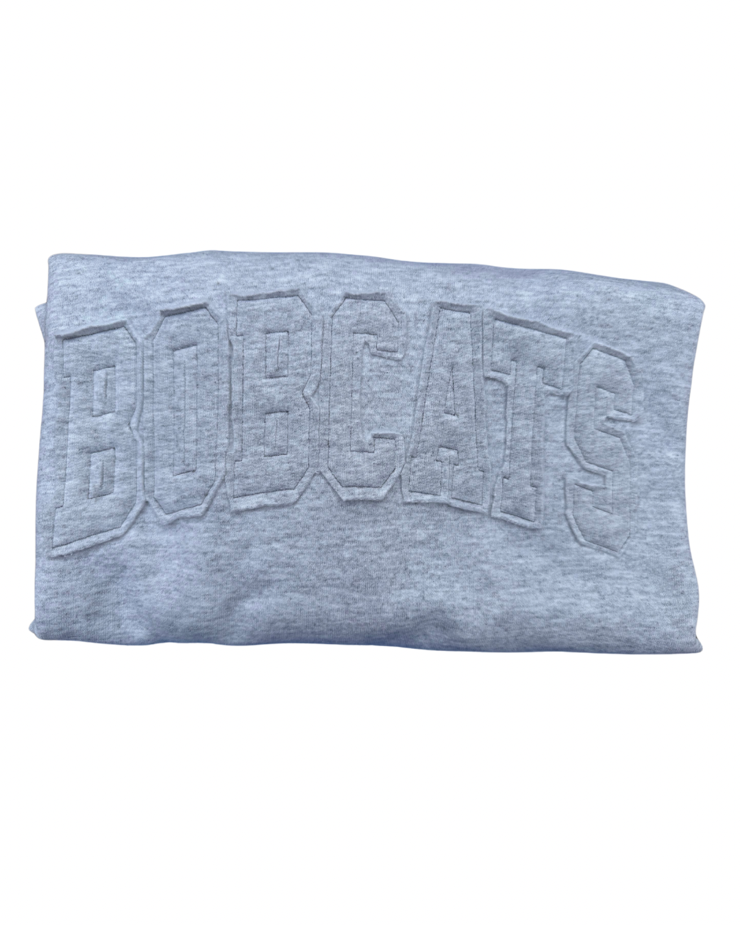 Gray Embroidered Bobcats Sweatshirt