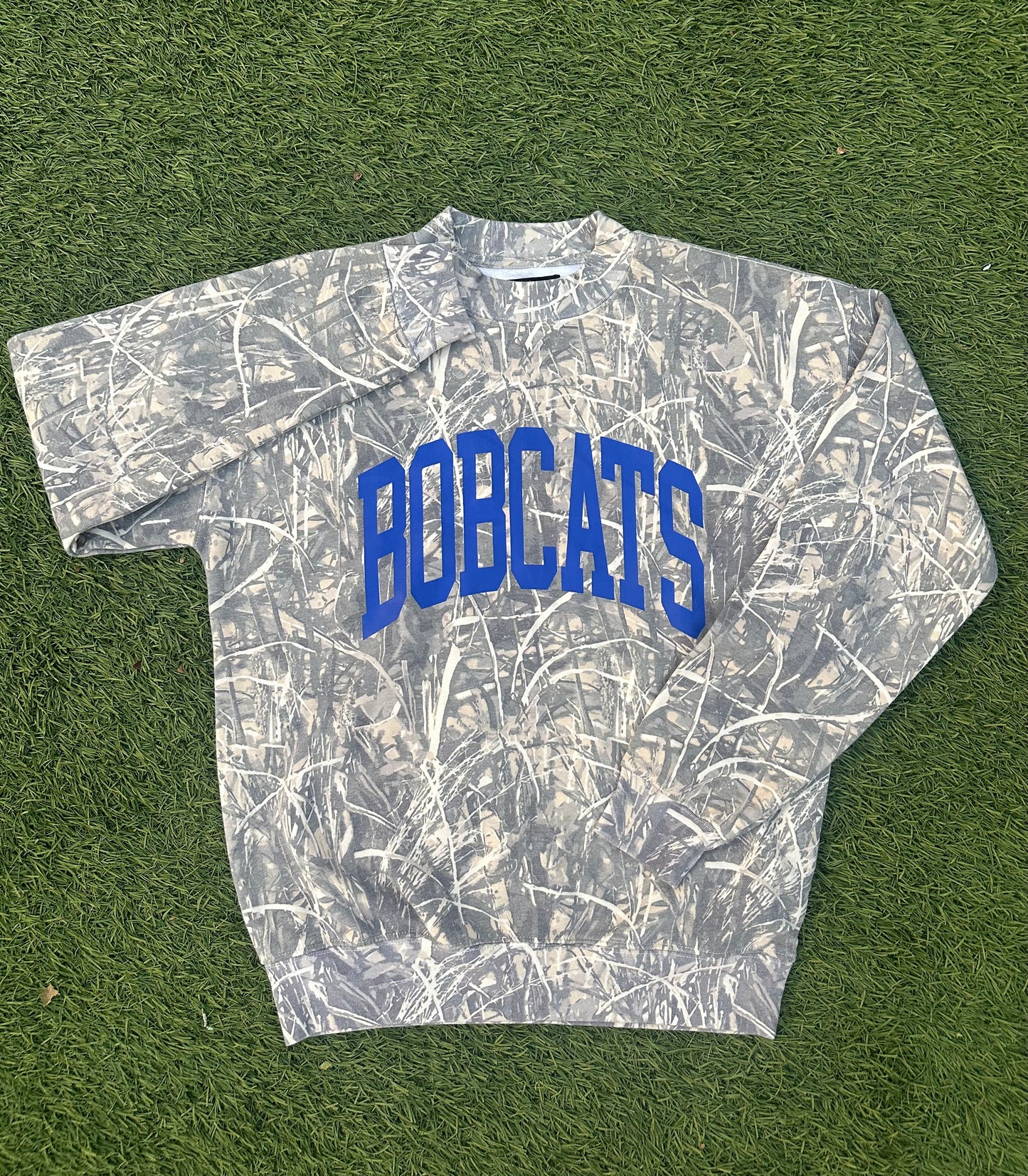 Camo Crew Fleece Sweatshirt