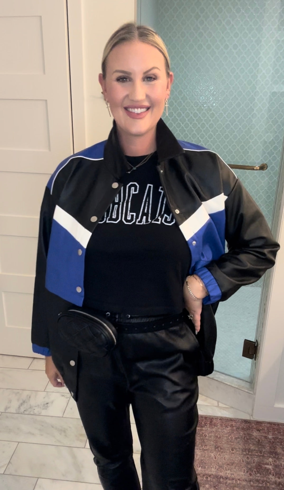 Bobcat Bomber half-zip jacket