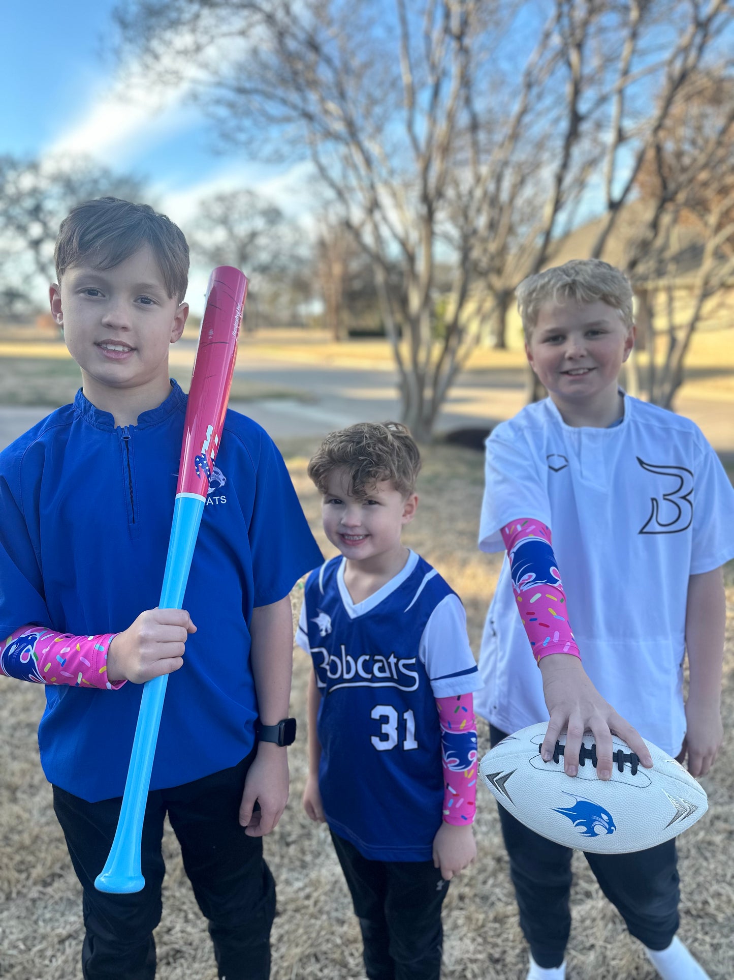 (Pre-order) Bobcat Youth Arm Sleeves- Allow 2-3 weeks for processing