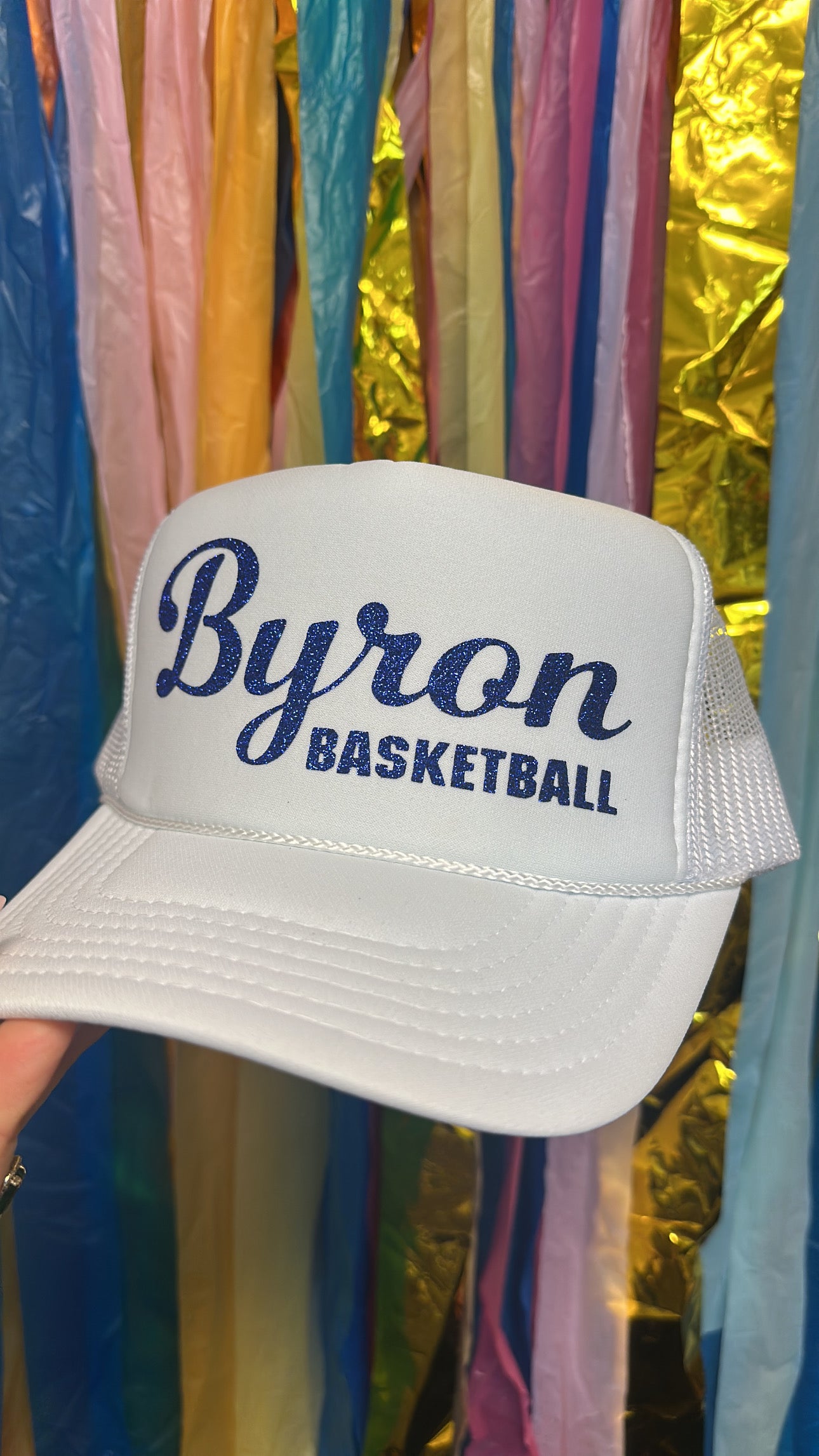 Byron Basketball Shimmer Trucker