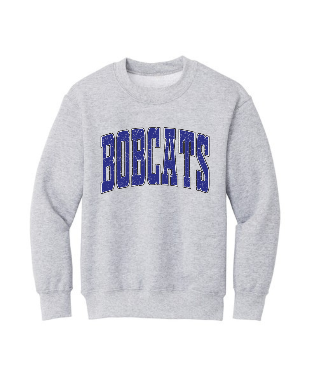Bobcat College Font Sweatshirt