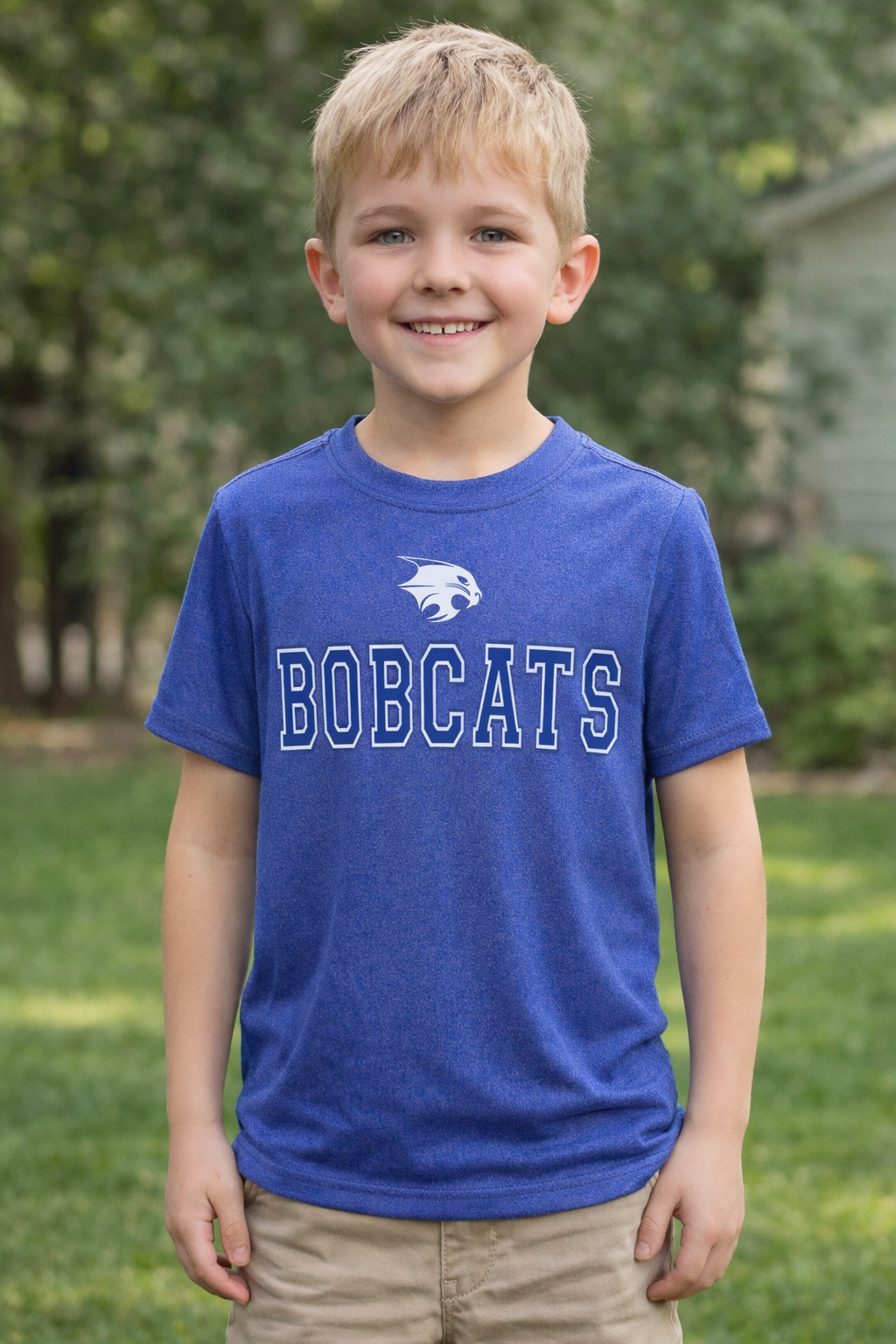 Youth Bobcats Performance Tee