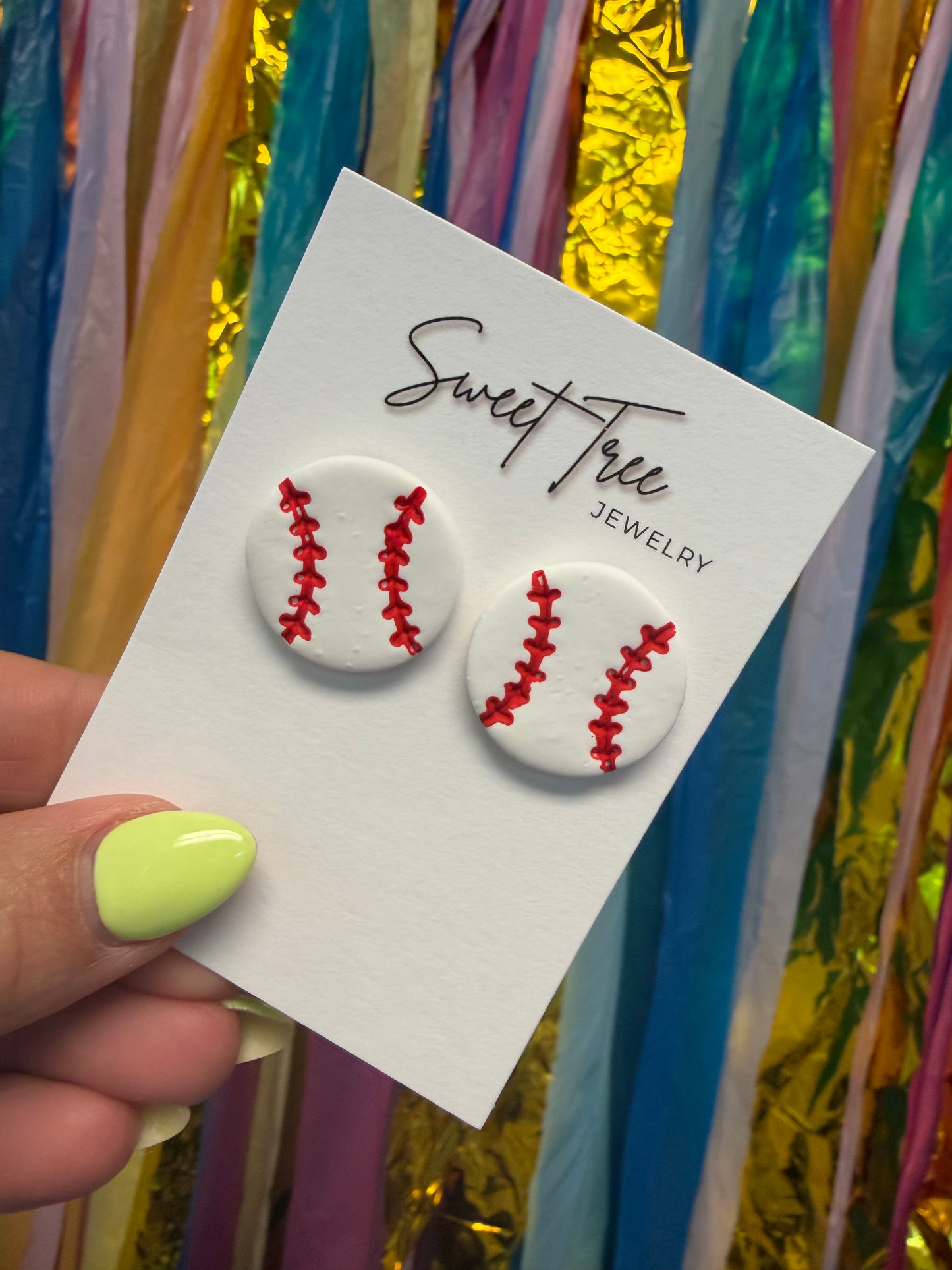 Baseball Statement Studs
