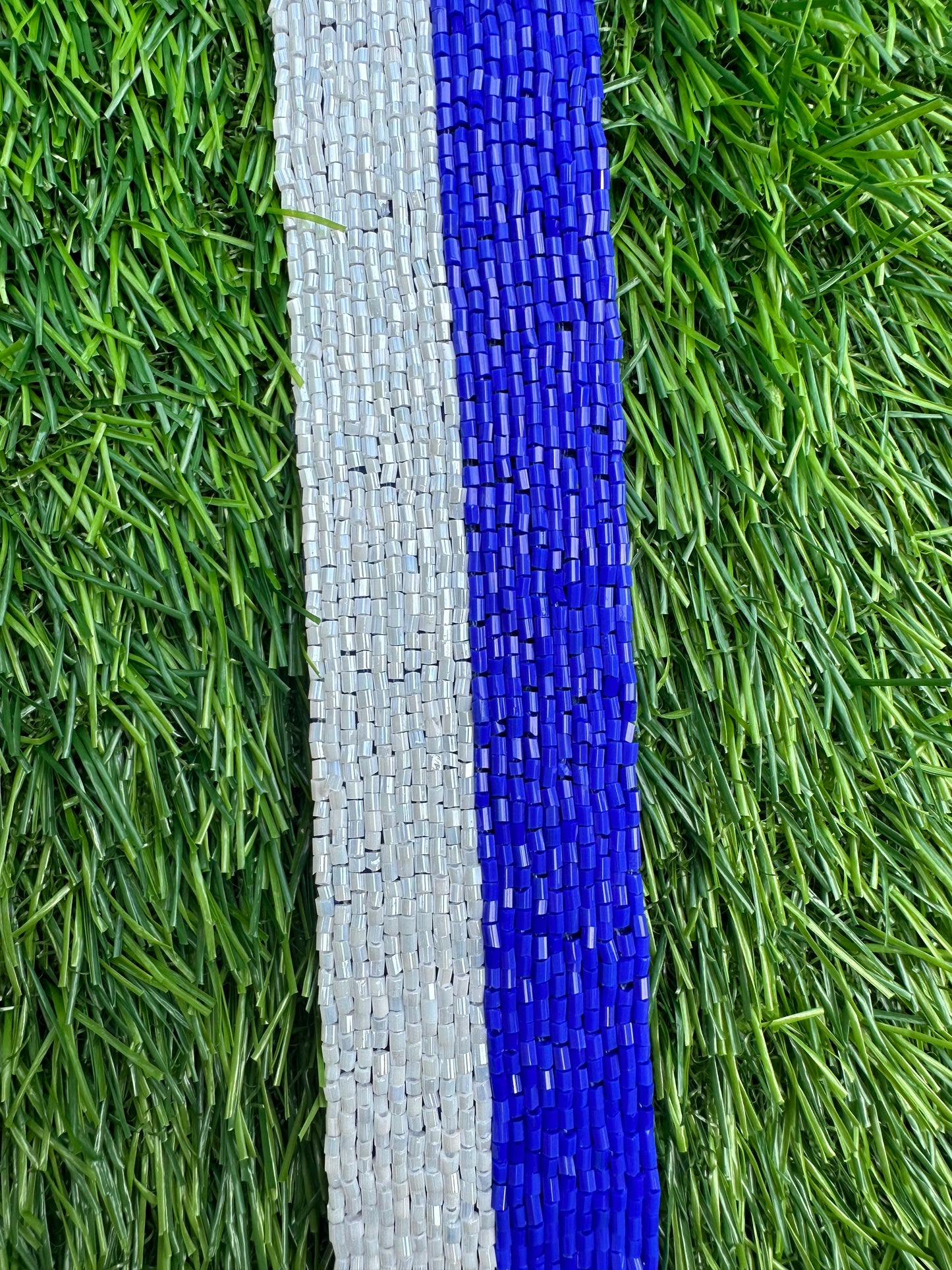Beaded Gameday purse straps