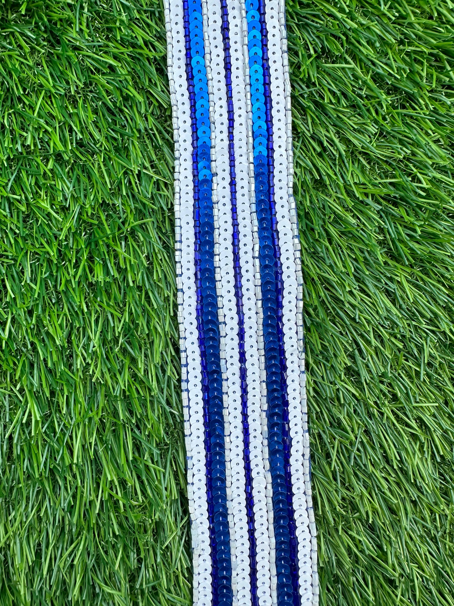 Beaded Gameday purse straps