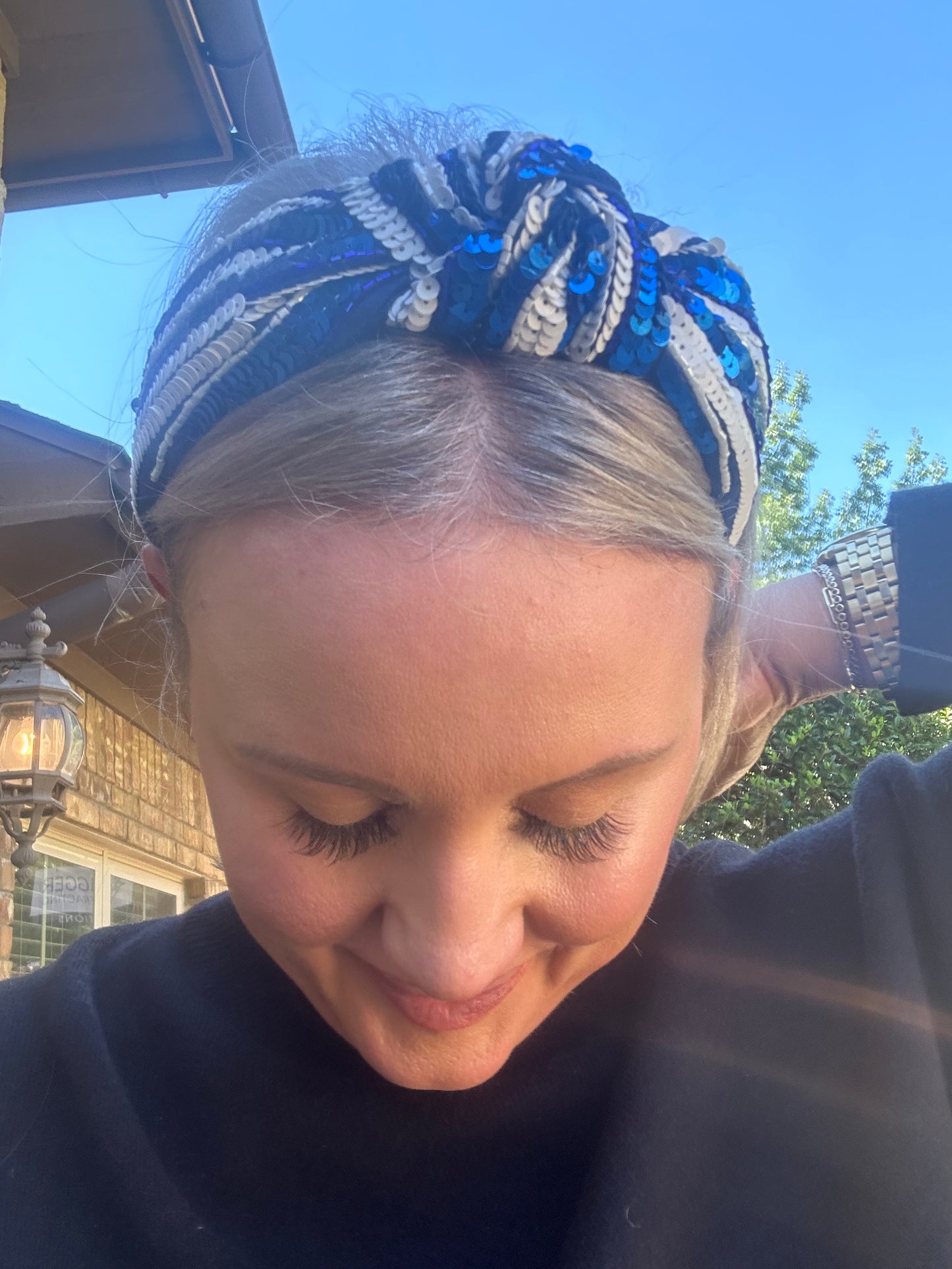 Sequin headband