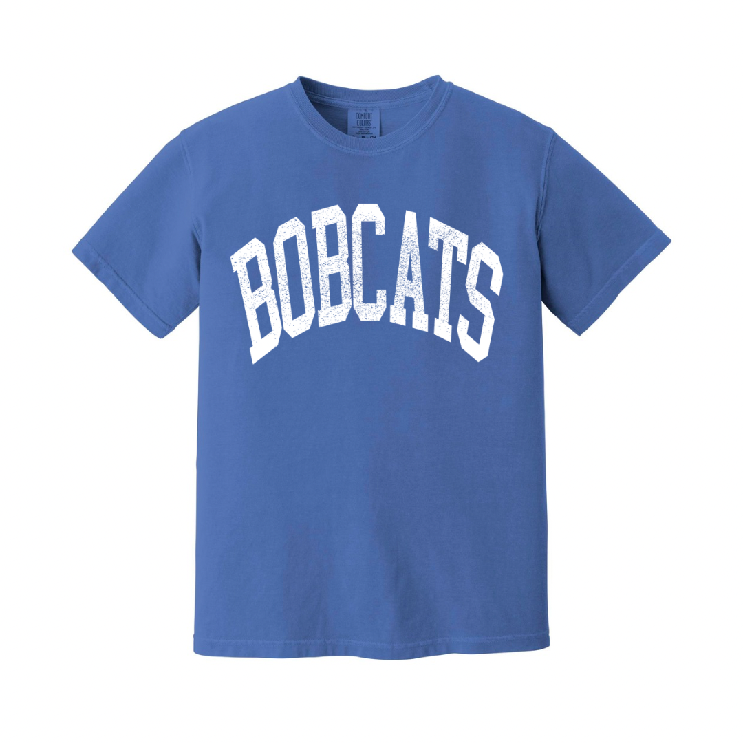 Bobcats Distressed Comfort Colors Tee