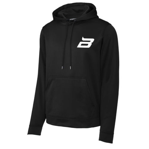 Adult Performance Hoodie in Black