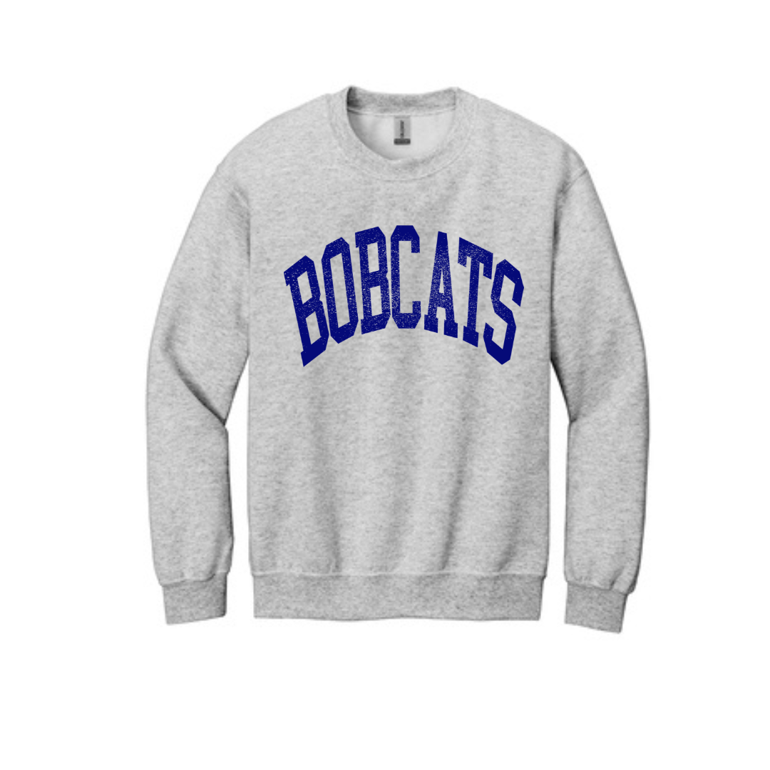 Bobcat College Font Sweatshirt