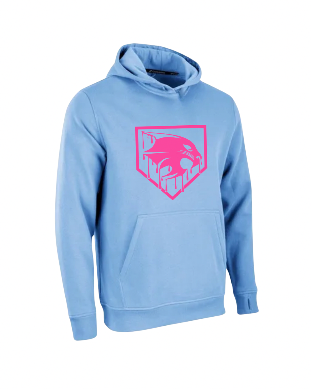 Youth Baseball Neon Drip Hoodie