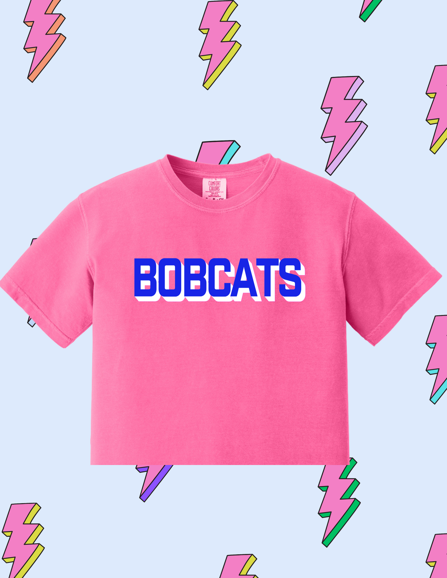 Neon Comfort Colors CROP Tee