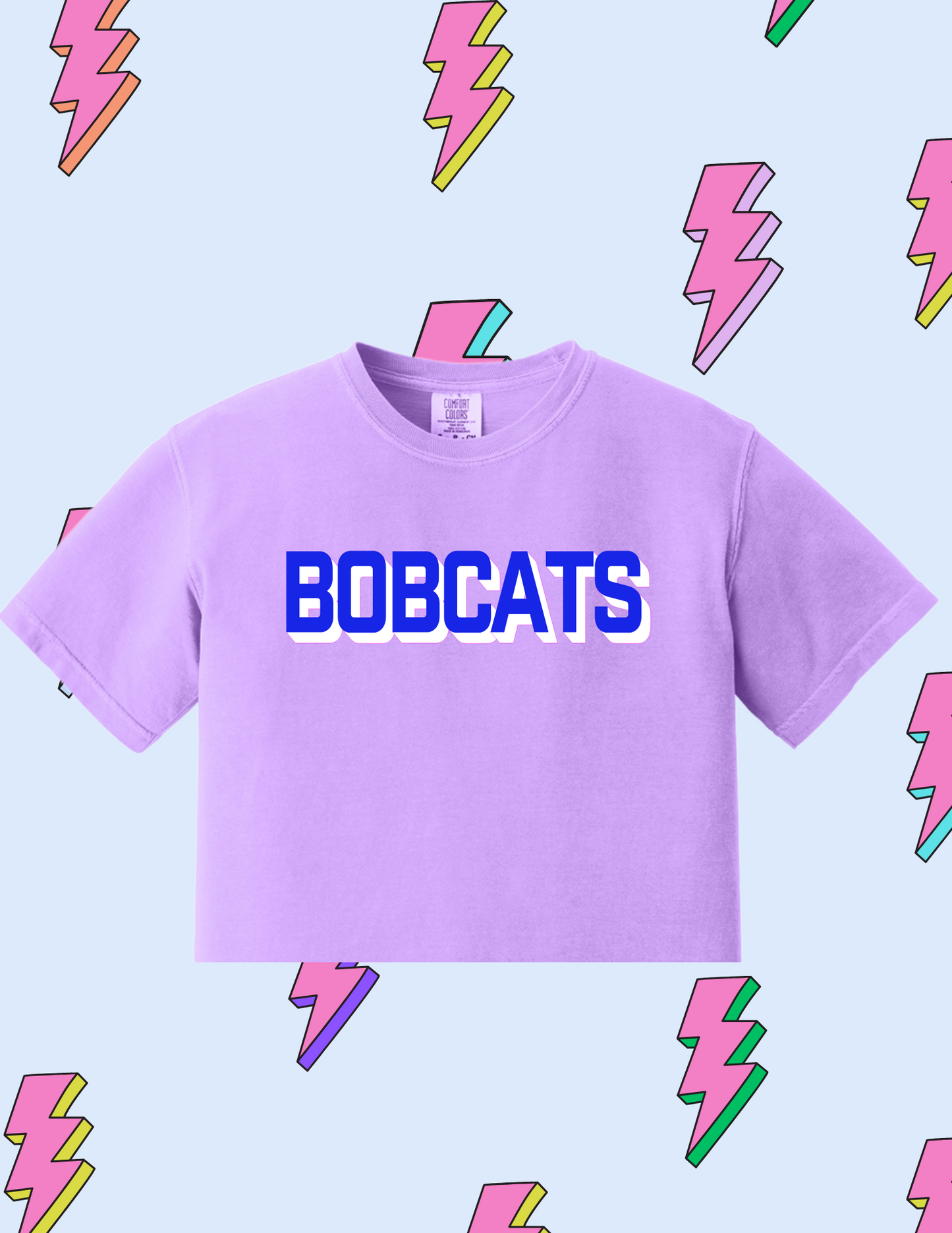 Neon Comfort Colors CROP Tee