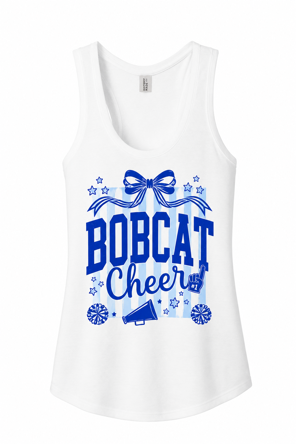 Bobcat Cheer Fan Tank