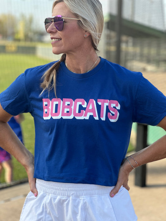 Royal Crop Tee