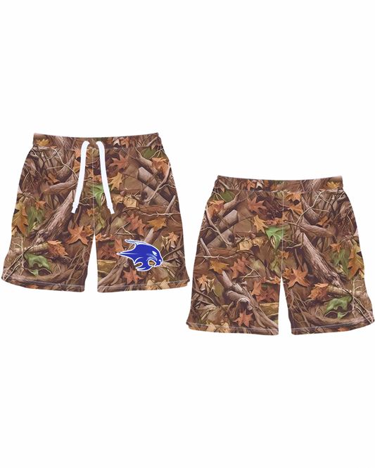 Camo Bobcat Youth Shorts