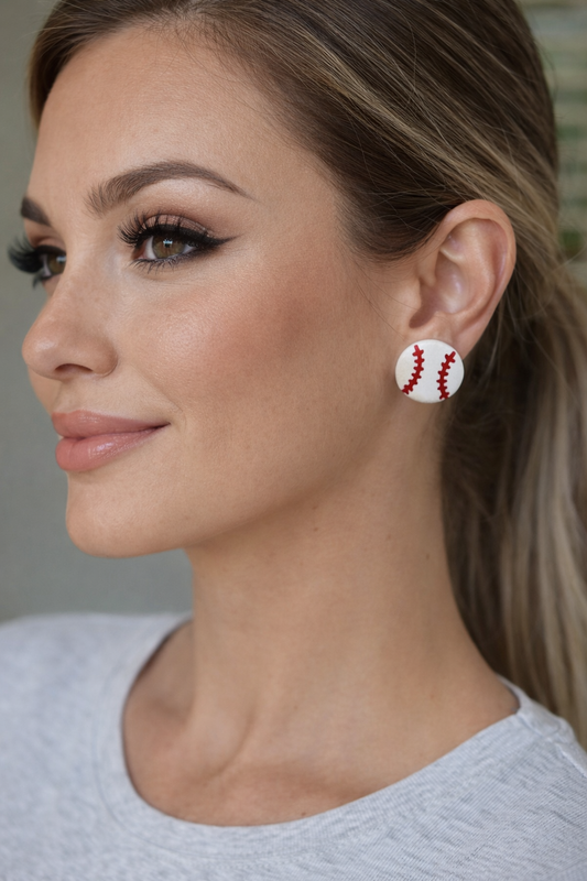 Baseball Statement Studs