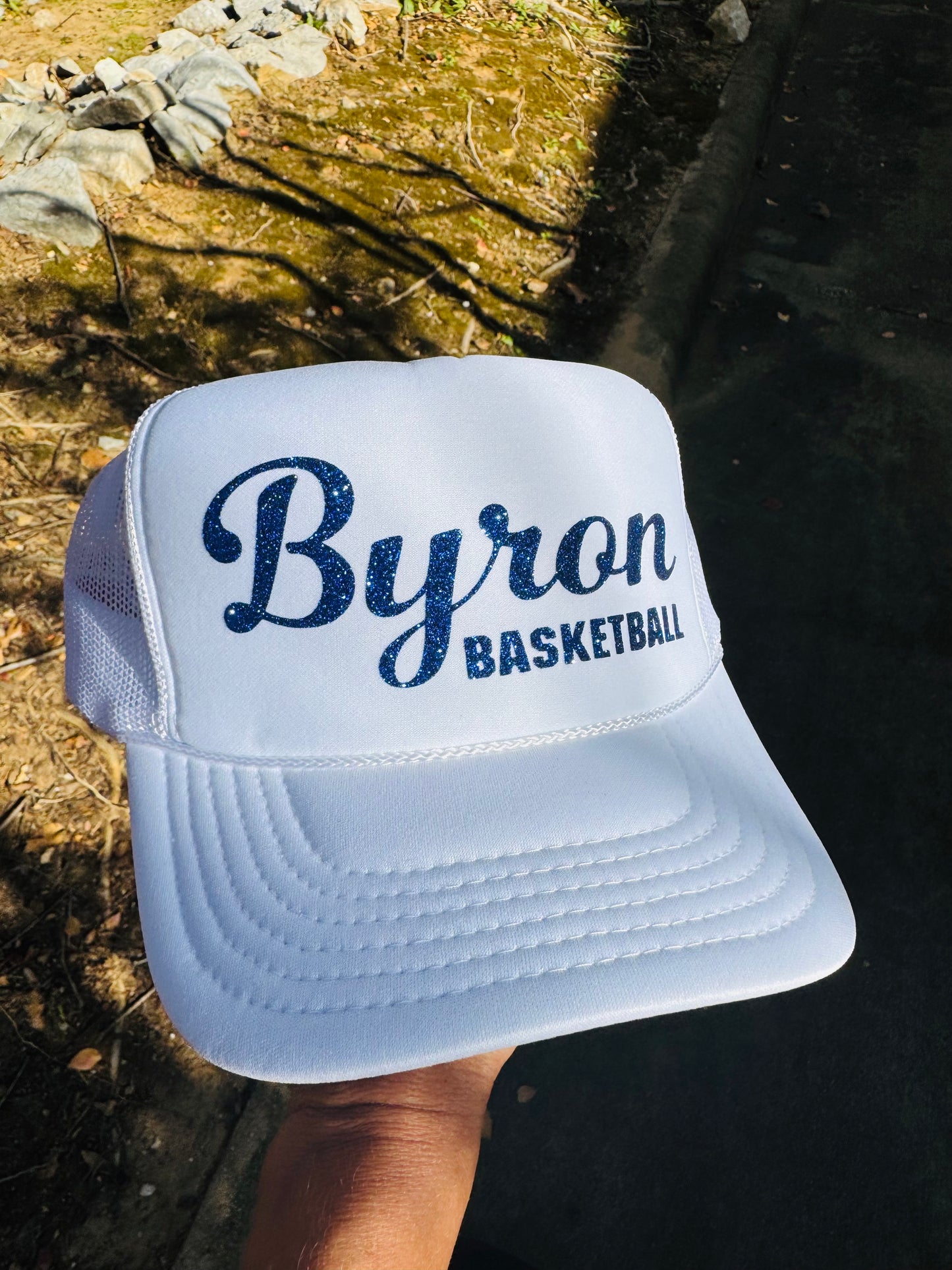 Byron Basketball Shimmer Trucker