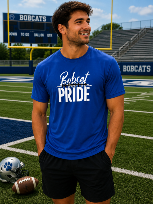 Adult Bobcat Pride Performance Shirt