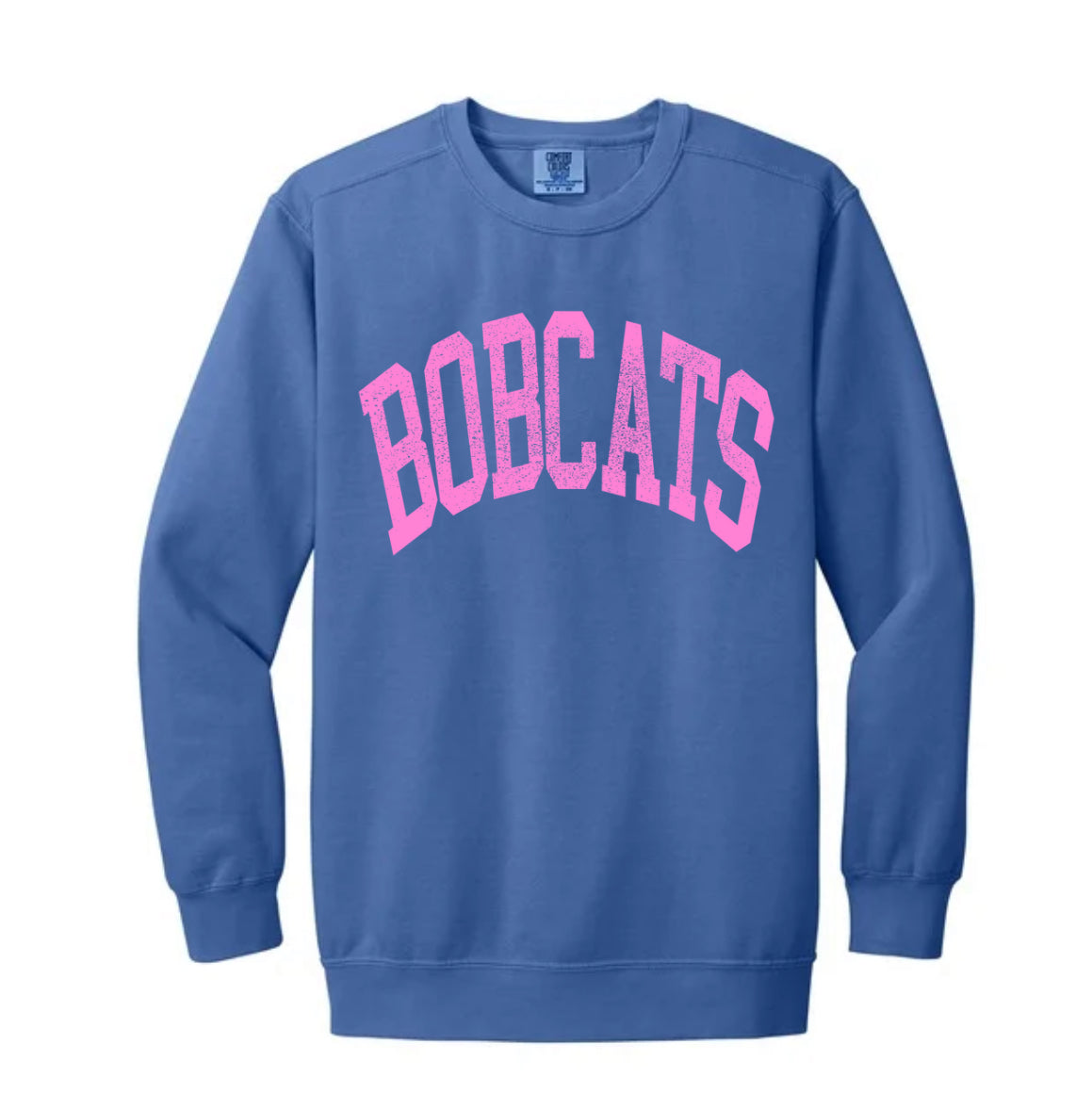 PINK OUT Bobcats Comfort Colors Sweatshirt