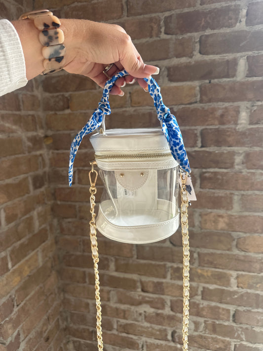 Clear Stadium Bucket Bag