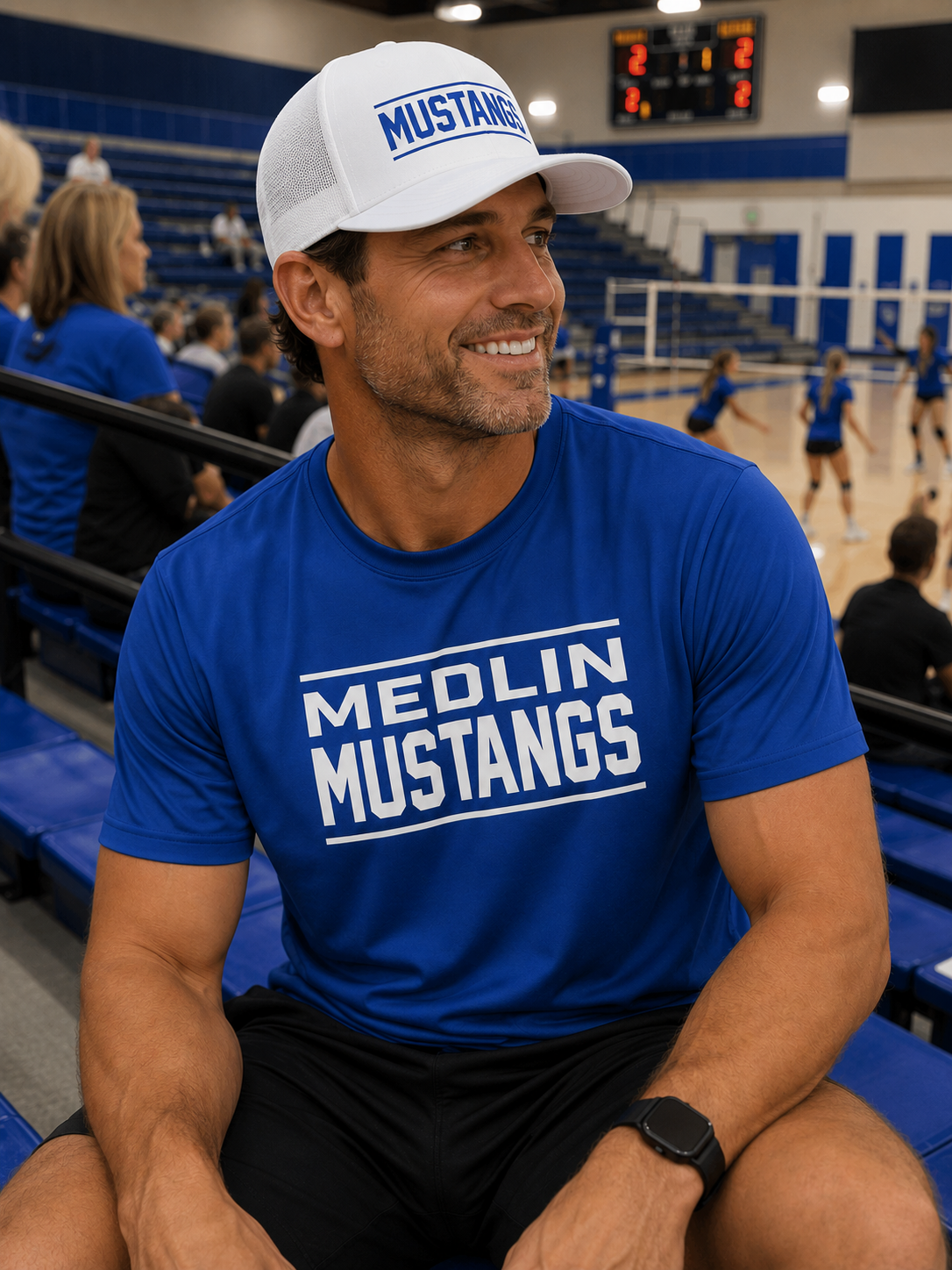 Adult Medlin Mustangs Performance Shirt