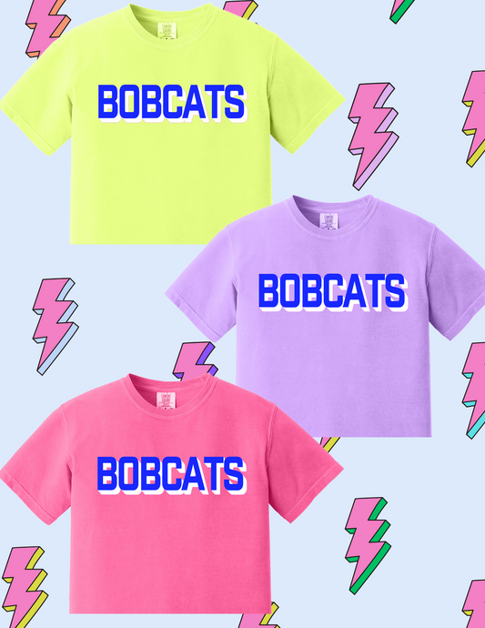 Neon Comfort Colors CROP Tee