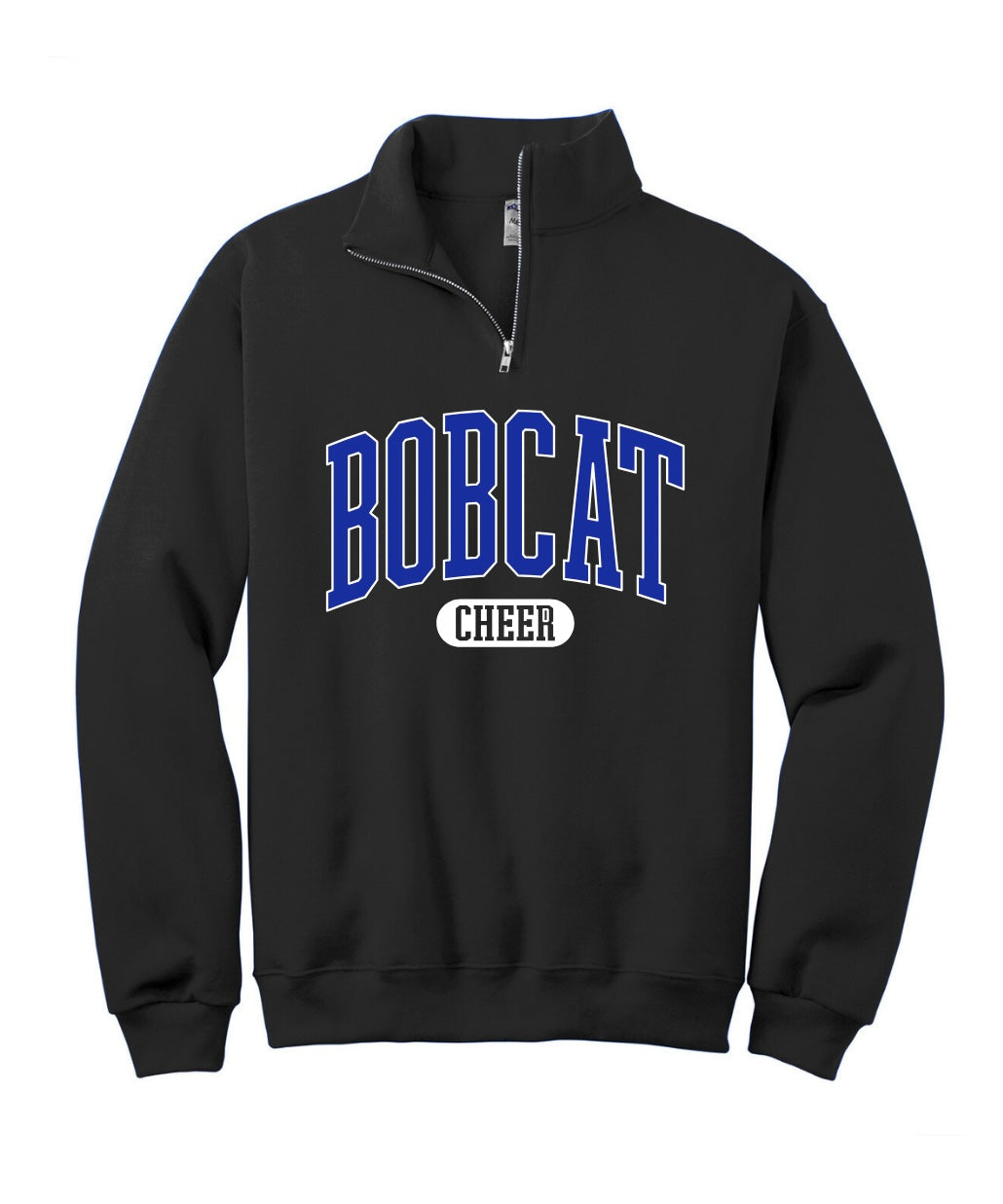 Bobcat Cheer 1/4 Zip Sweatshirt