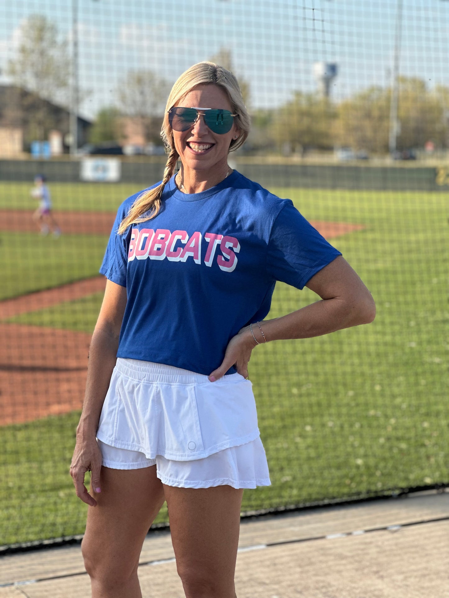 Royal Crop Tee