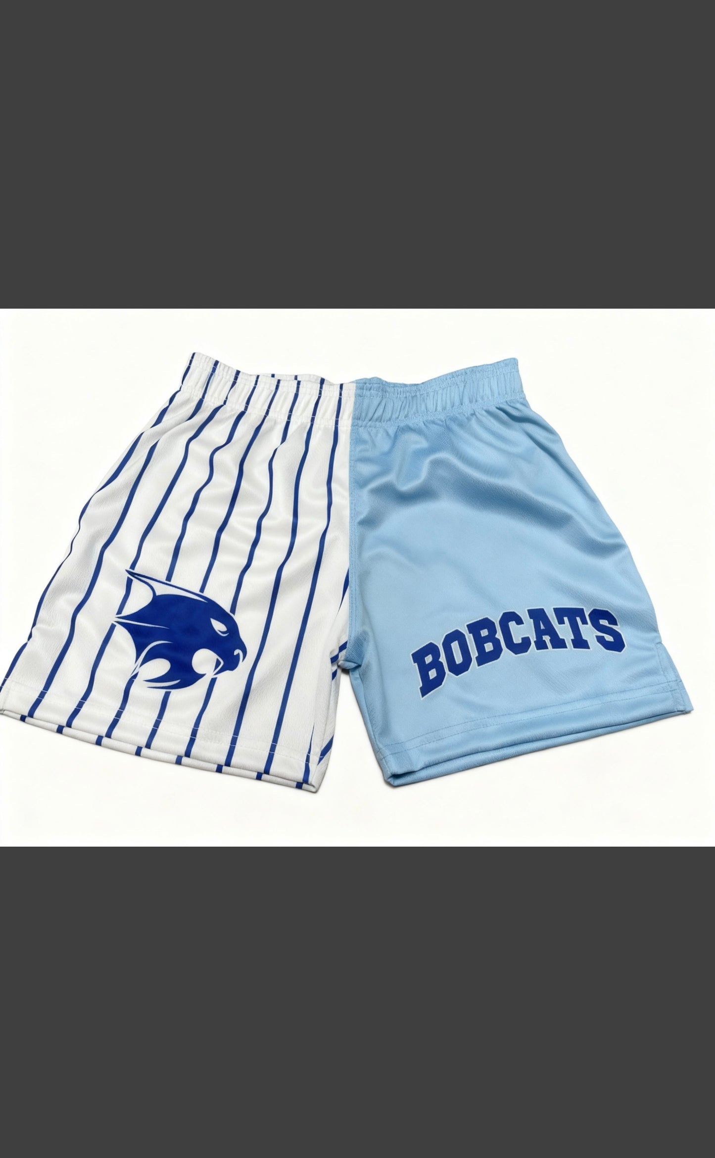 Youth Bobcat Pin Striped Shorts