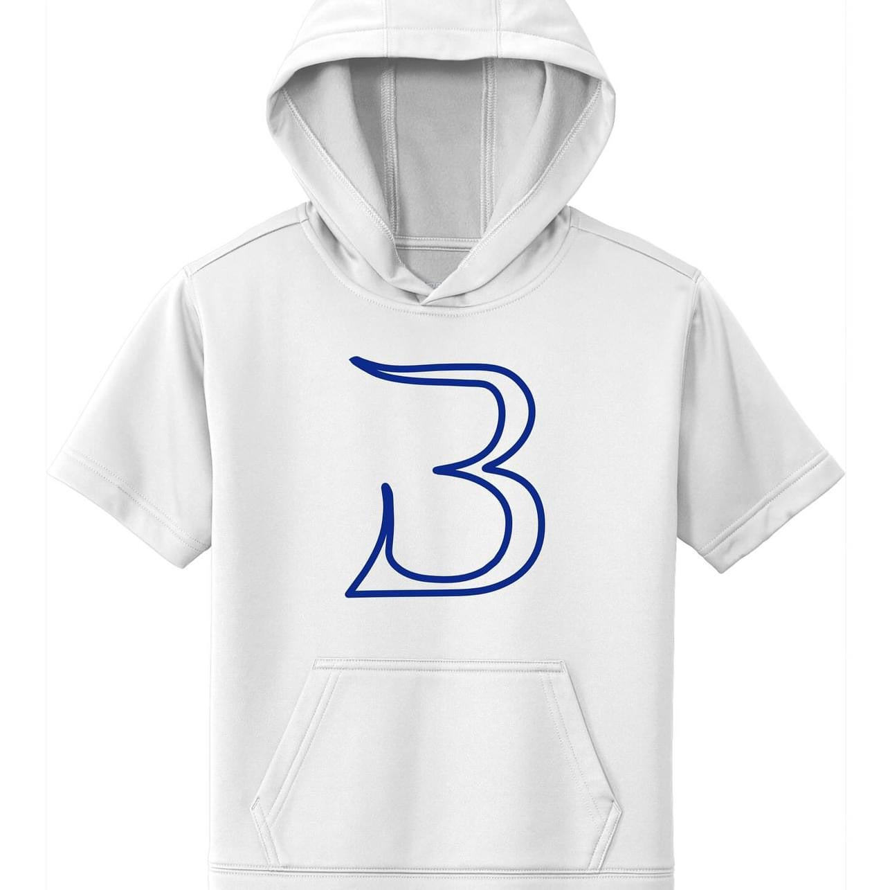 Youth Short-sleeve Performance Hoodie