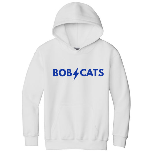 Bobcat Bolt Hoodie- White