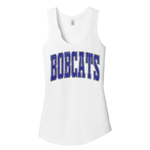 Bobcats College Font Tank