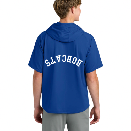 Richardson Bobcat Short Sleeve Light Fleece Hoodie