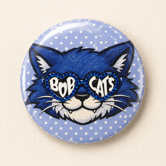 Bobcat Spirit Buttons- Large