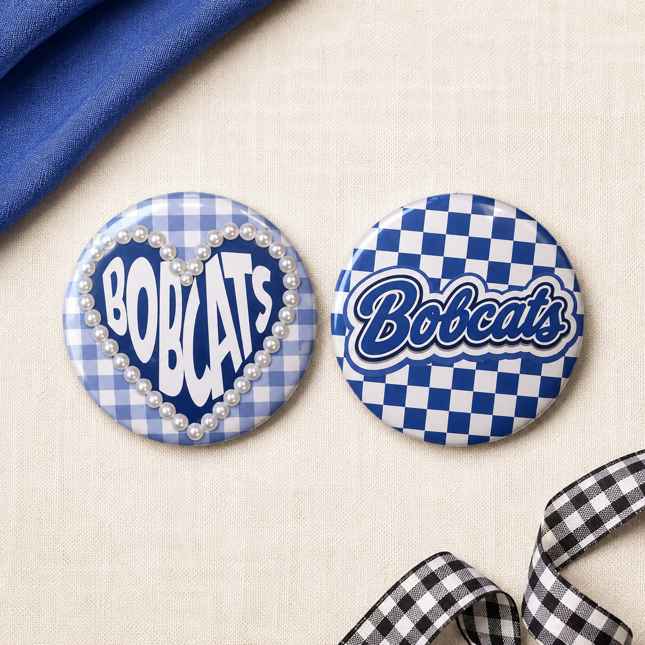 Bobcat Spirit Buttons- Small