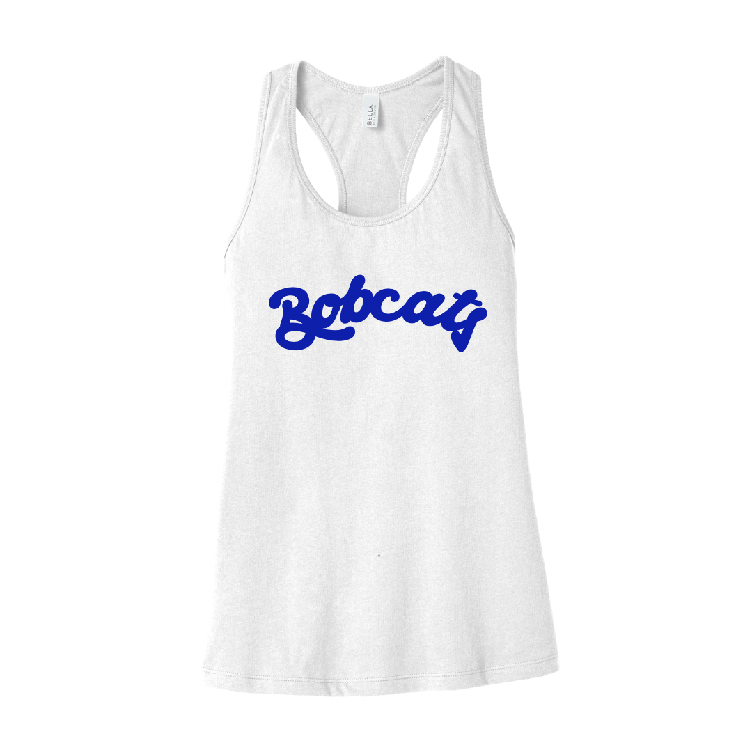 Bobcats Cursive Tank