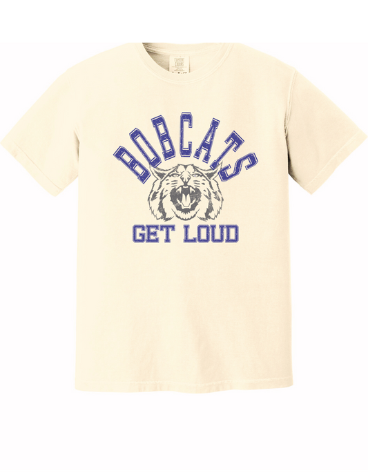 "Get Loud" Comfort Colors Tee in Ivory