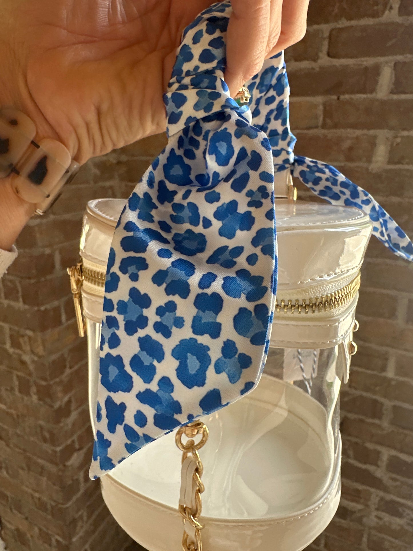 Clear Stadium Bucket Bag