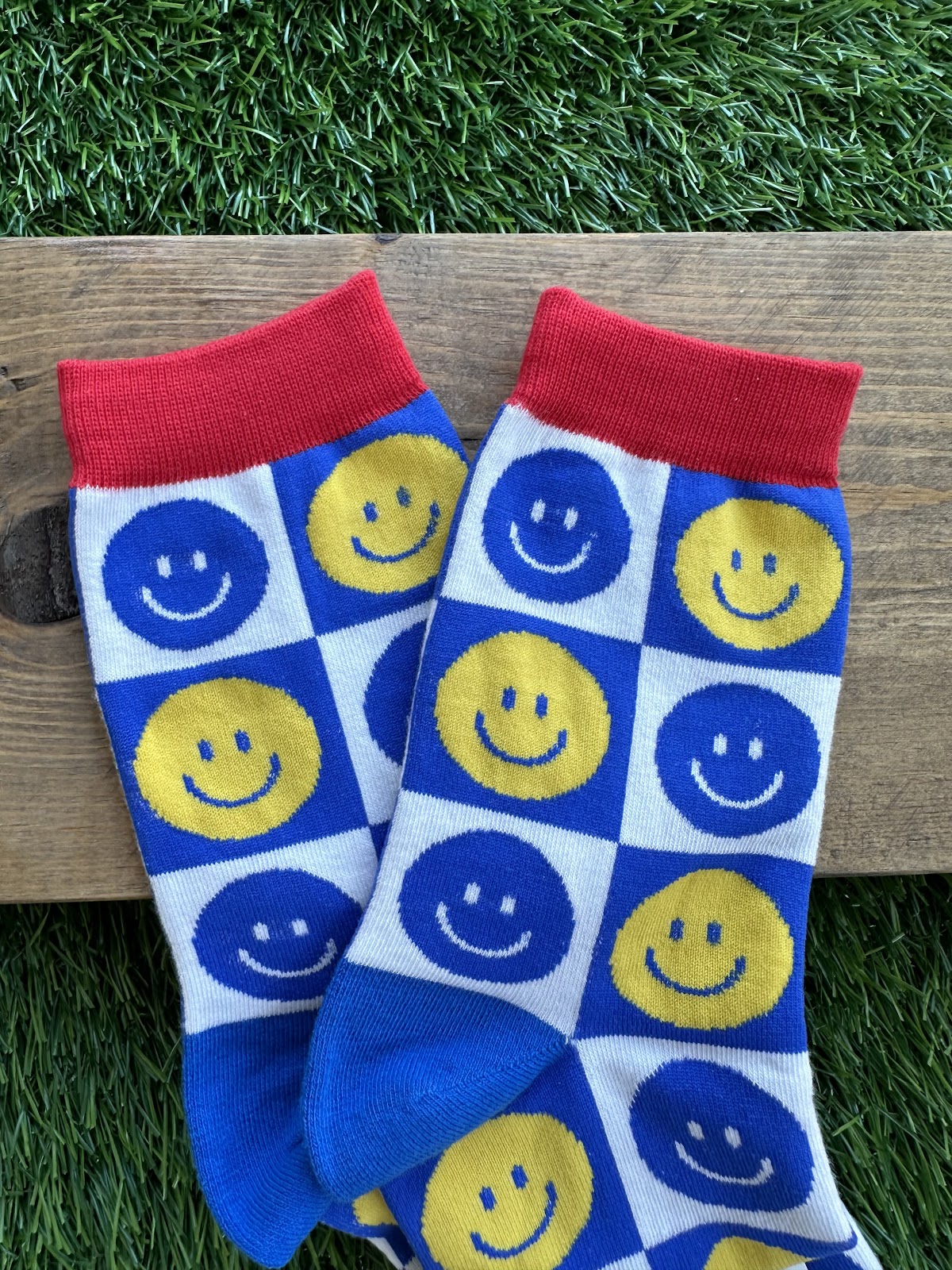 We've Got Spirit Smiley Socks