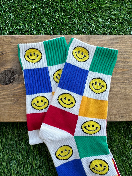 We've Got Spirit Smiley Socks